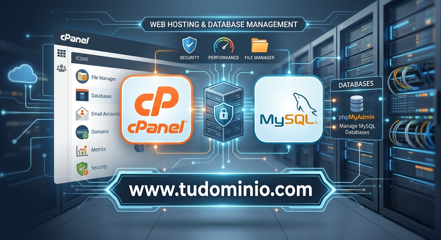 Compra tu hosting y dominio, pagas solo 90 USD anuales, sin aumentos despues del primer año.